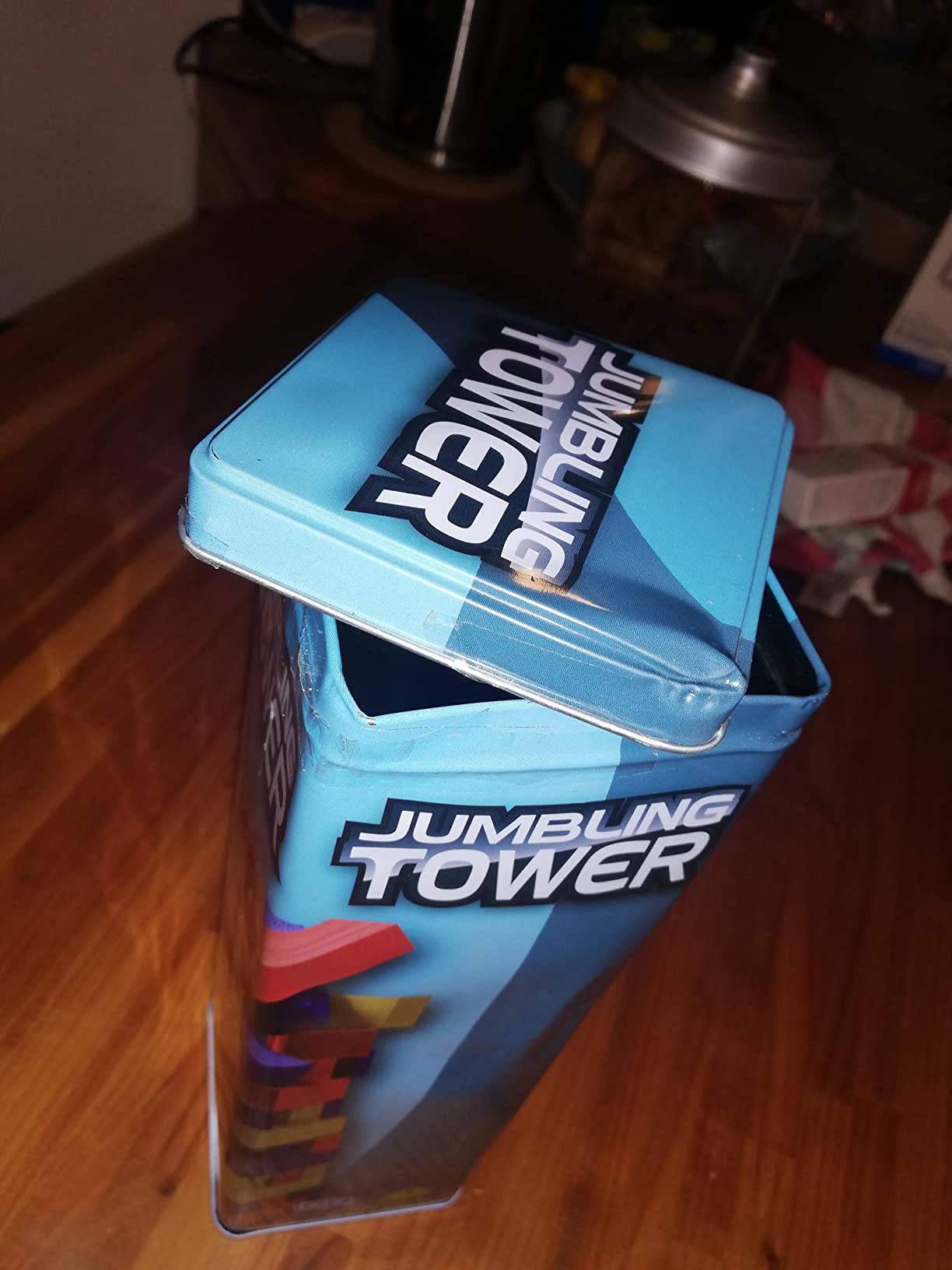 Spin Master Classic Games Jumbling Tower Gioco Torre Legno 48 Pezzi