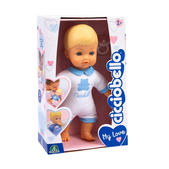 Cicciobello My Love Bambola Morbida 24 cm Vestitino Bianco