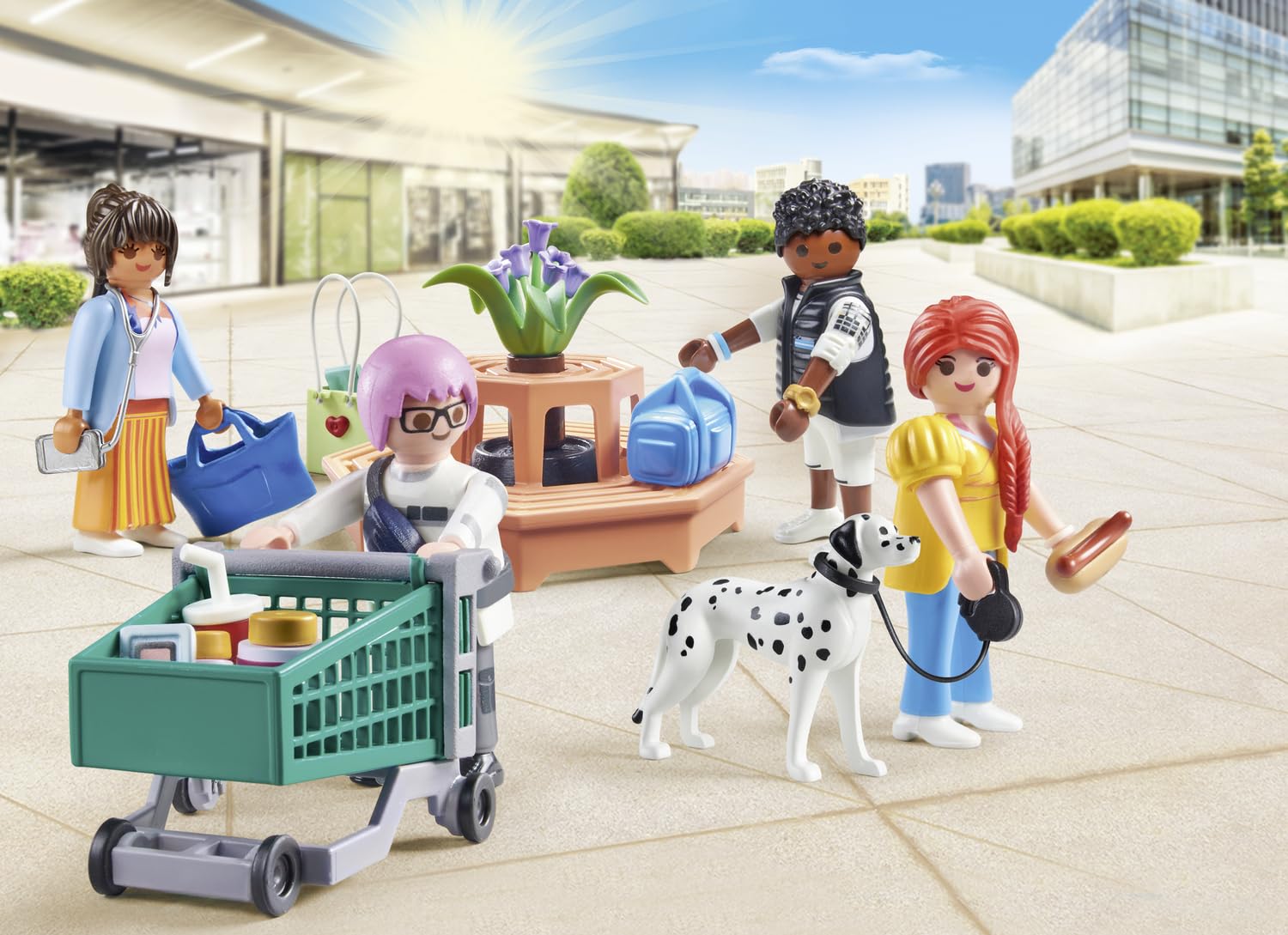 Playmobil myLife 71541 MyFigures Shopping Playset 80 Pezzi