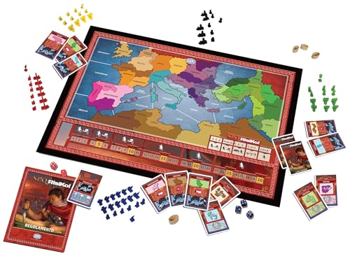 Spin Master SPQRisiKo gioco da tavolo Impero Romano 2-5 giocatori