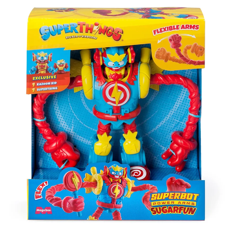 Superthings Superbot Sugarfun Robot Eroe Articolato