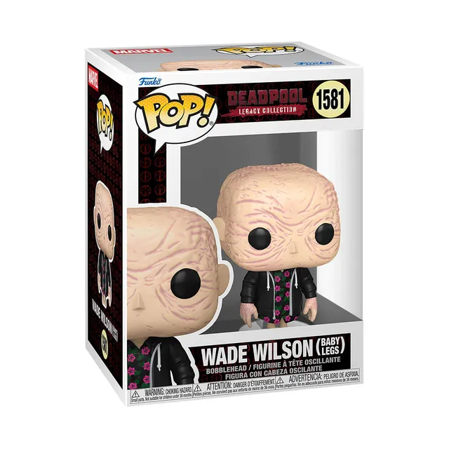 Funko Pop Deadpool With Baby Legs figure in vinile