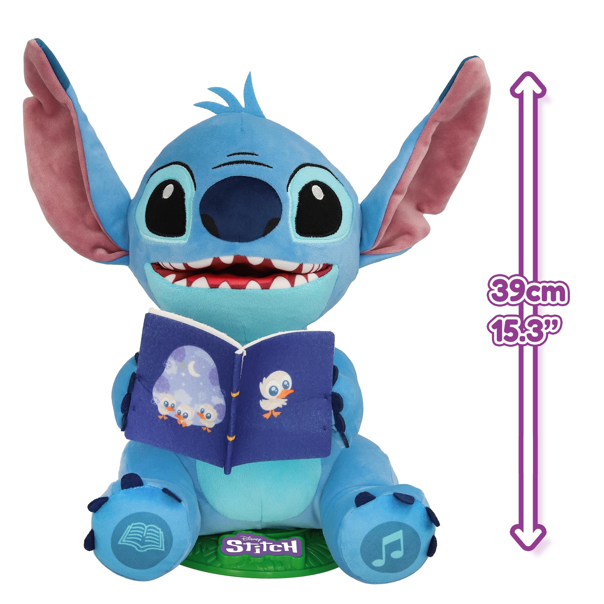 IMC Toys Stitch Storyteller peluche interattivo canta storie