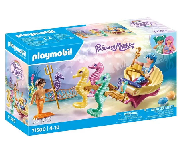 PLAYMOBIL Princess Magic 71500 carrozza sirene 35 pezzi