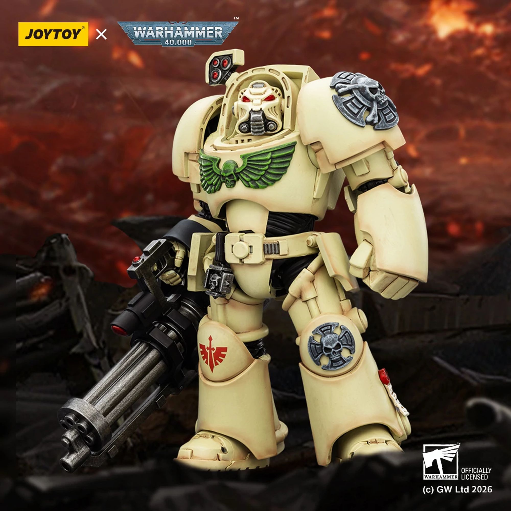 JoyToy Warhammer 40K Dark Angels Terminator 3 action figure