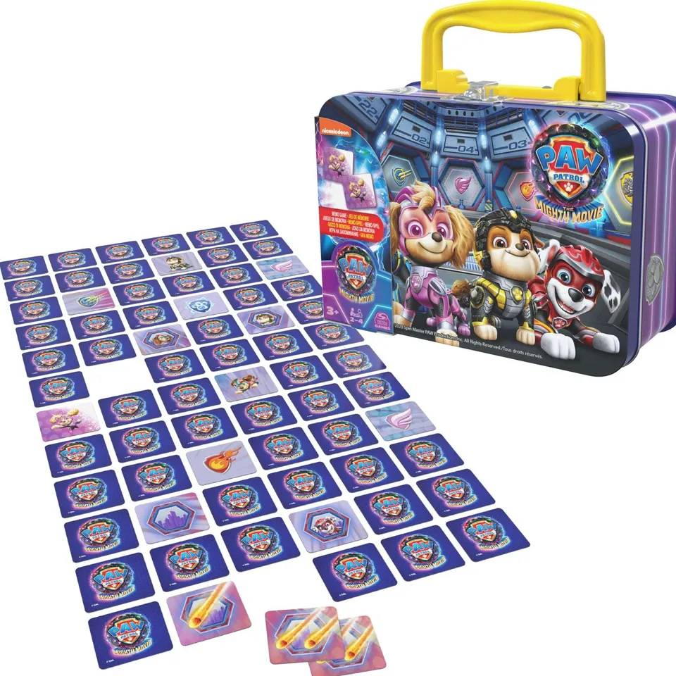Spin Master Kids Games Paw Movie 2 memory mini tin