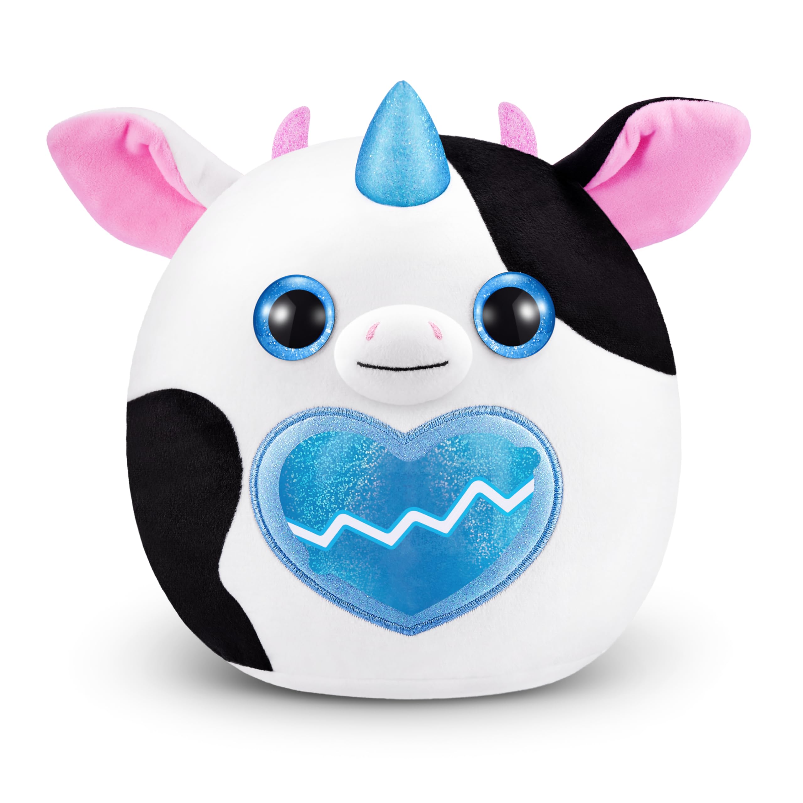 Rainbocorns Eggzania Mini Mania Cow mucca peluche 10 sorprese