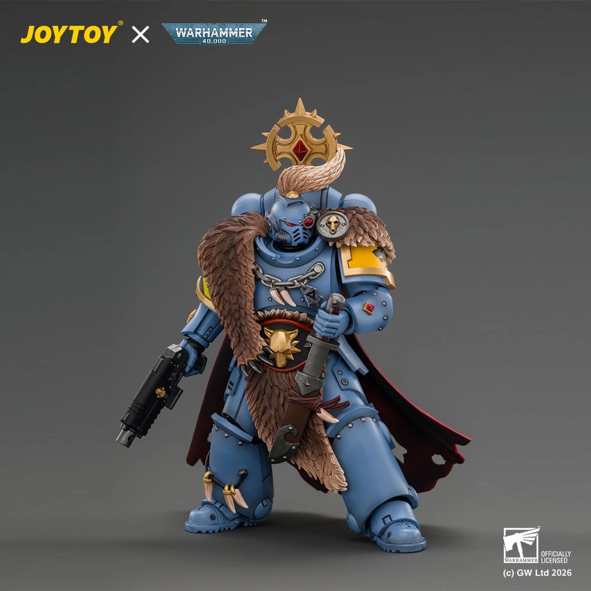 JoyToy Space Wolves Battle Leader Action Figure 1/18