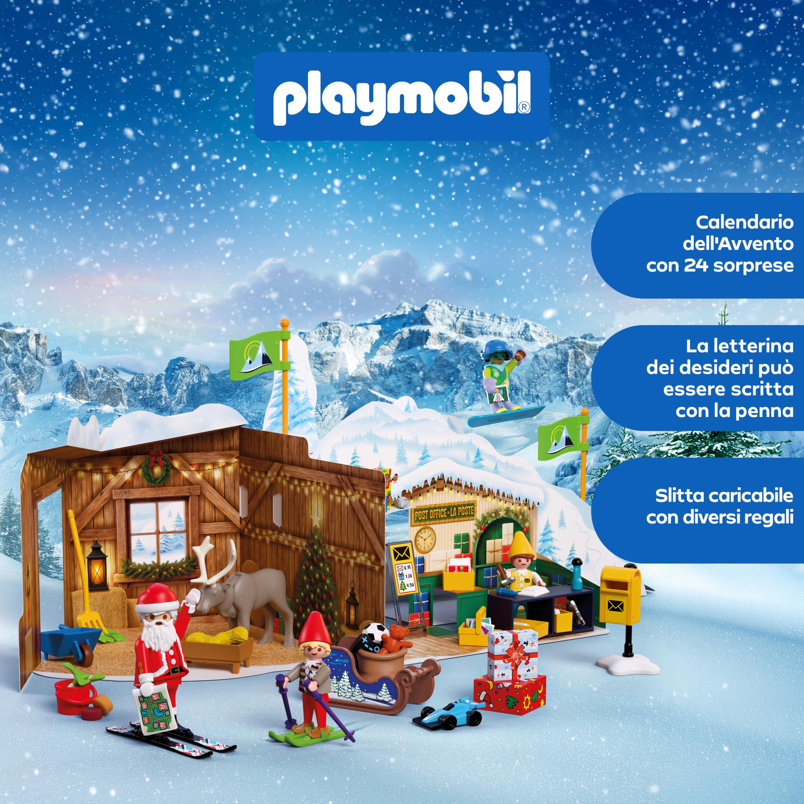 Playmobil Christmas 72226 calendario Avvento Polo Nord slitta