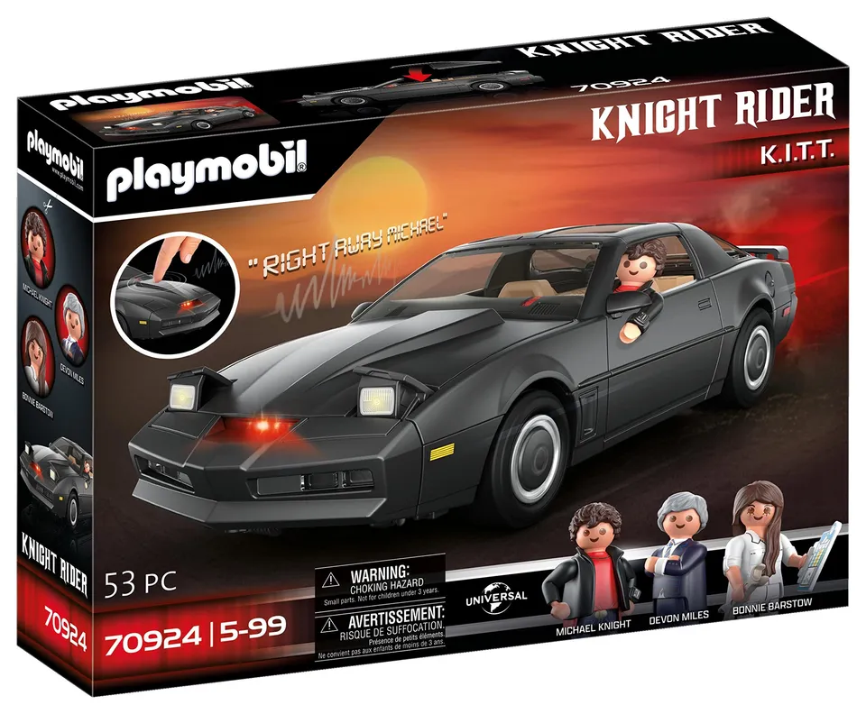 PLAYMOBIL Knight Rider 70924 K.I.T.T. auto luci e suoni