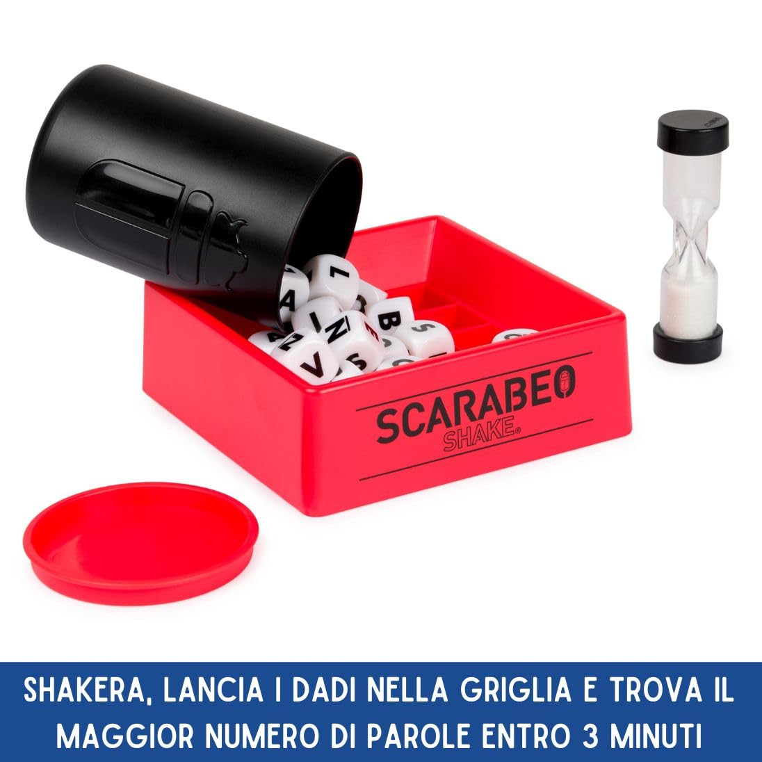 Spin Master Family Games Scarabeo Shake gioco da tavolo