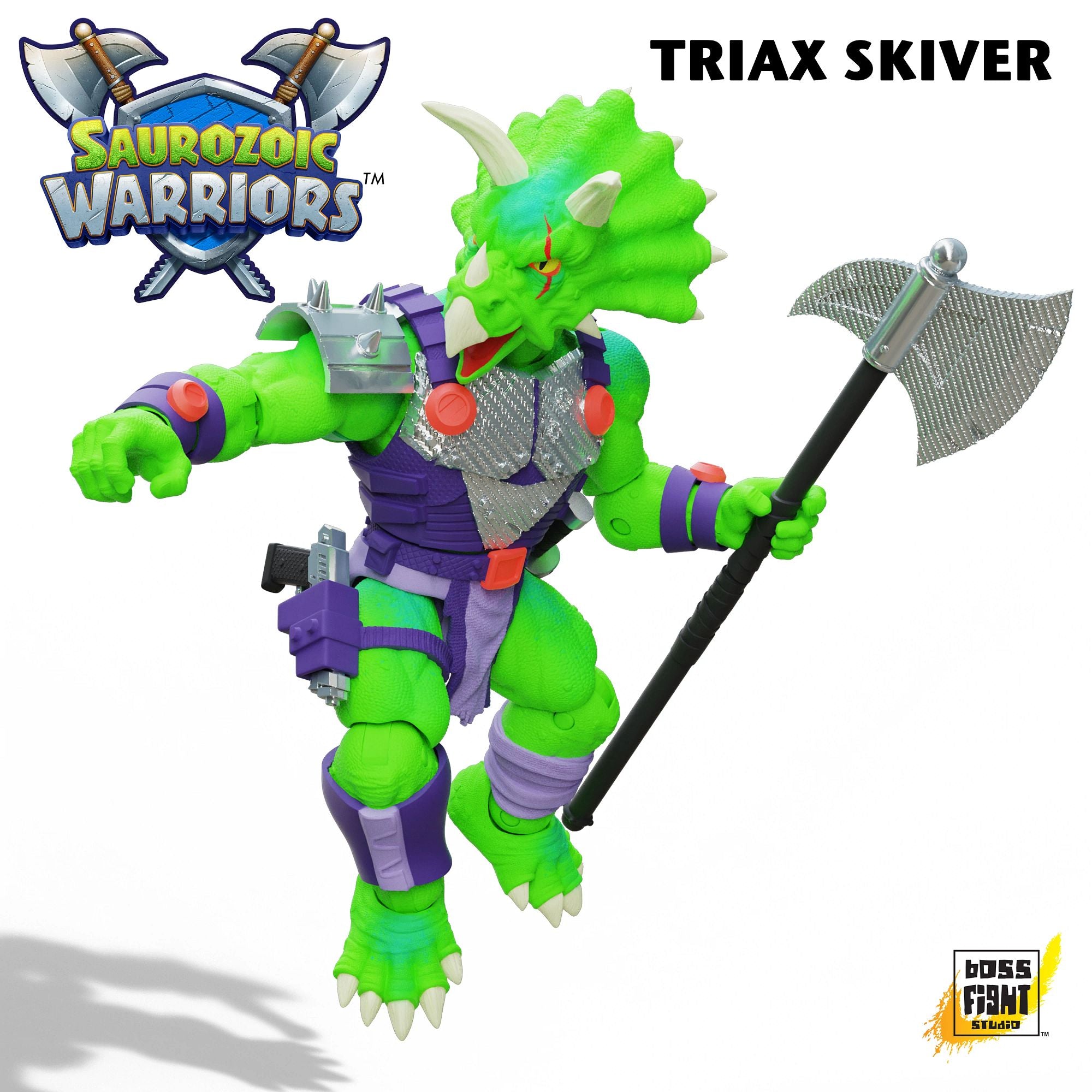 Boss Fight Studio Saurozoic Triax Skiver Action Figure