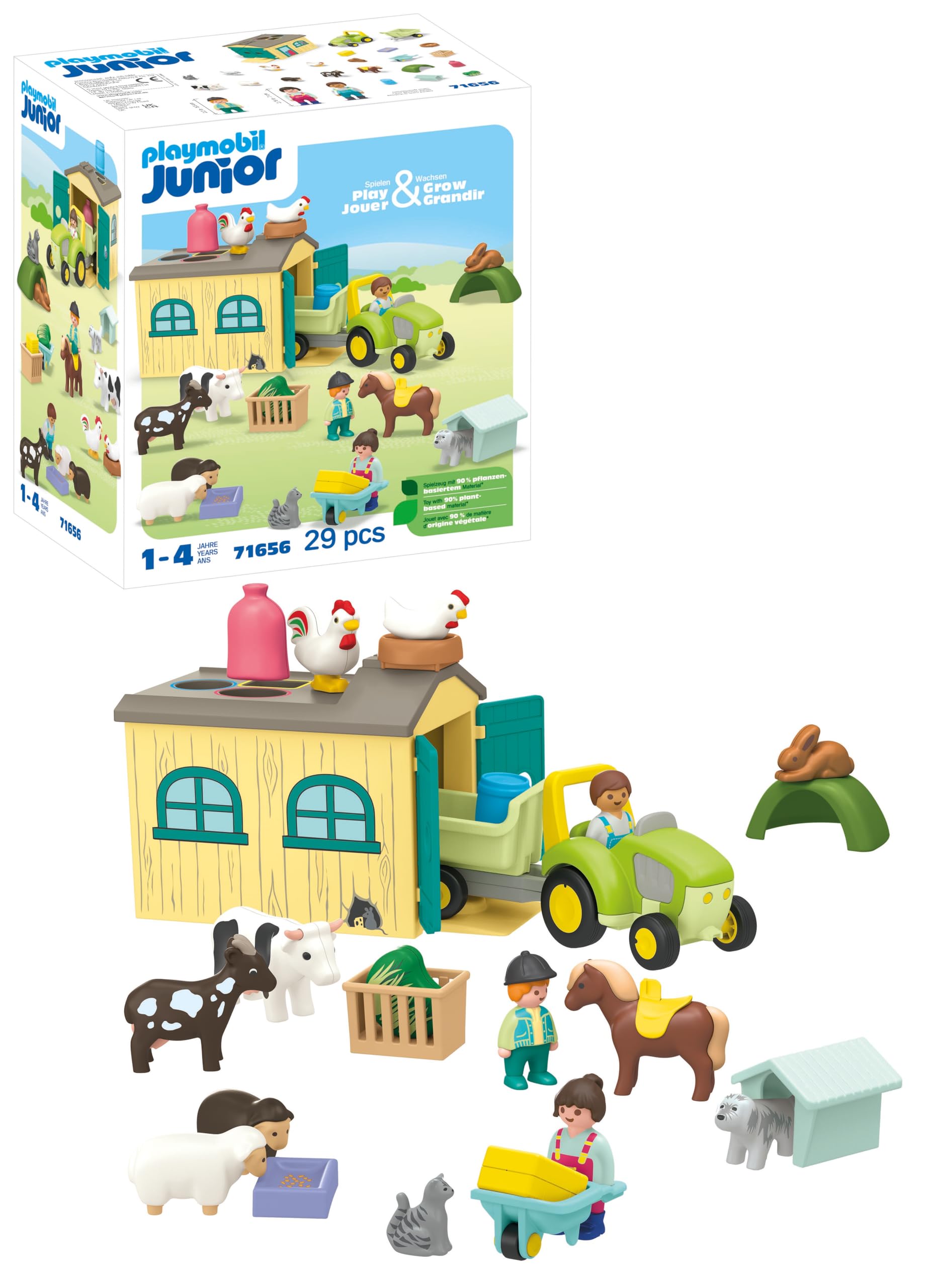 Playmobil Junior 71681 Arca di Noè Portatile 15 Pezzi