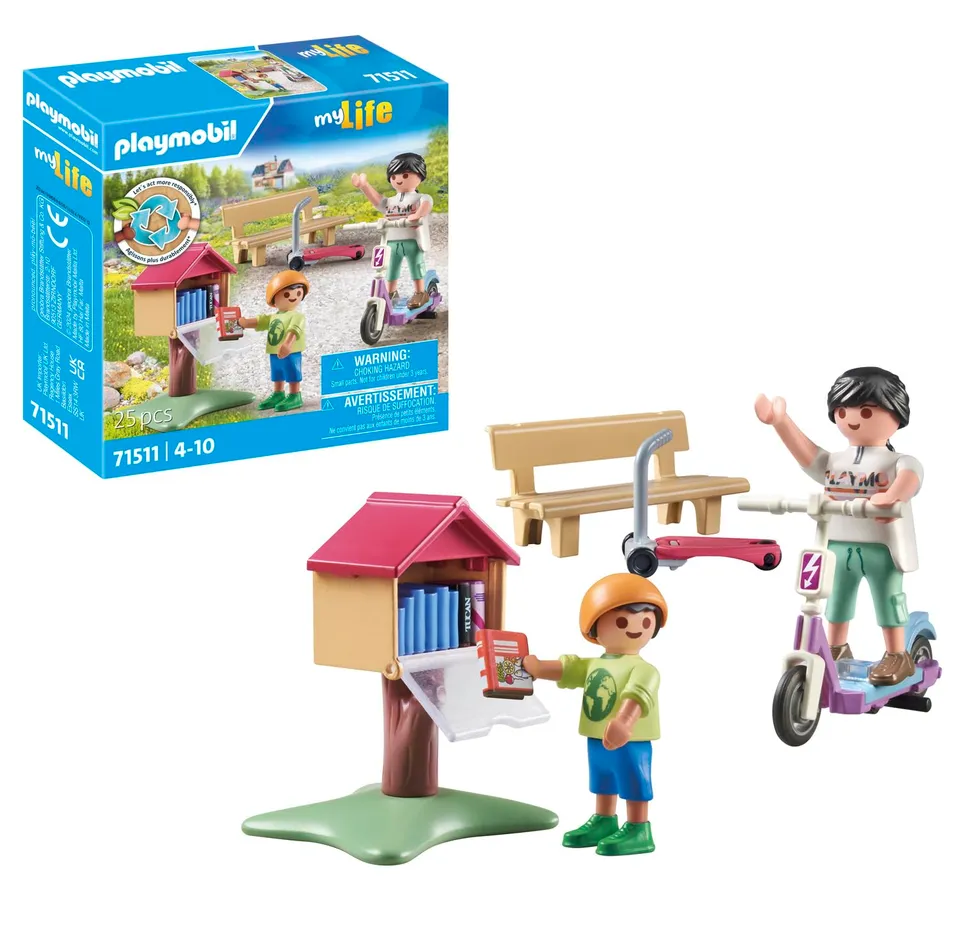 Playmobil My Life 71511 playset Book Sharing 25 pezzi