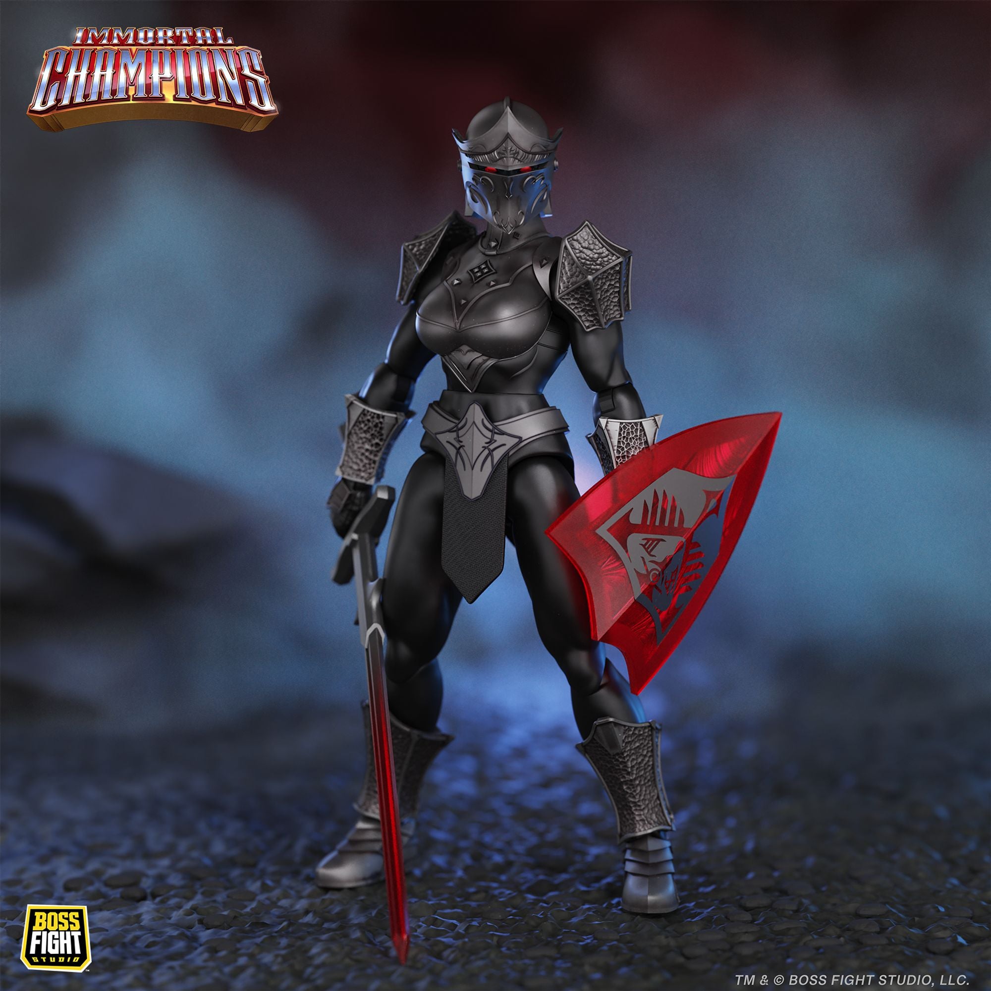Boss Fight Immortal Champions Bloodsteel Emissary Figure