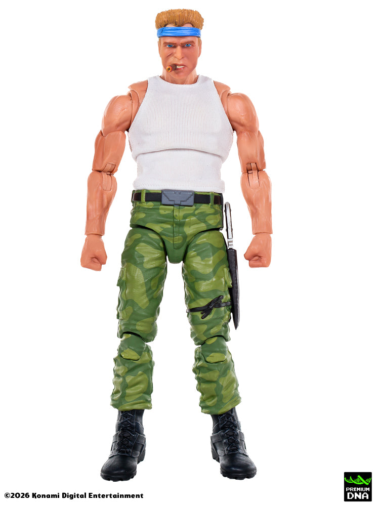 Premium DNA Contra Bill Rizer Lance Bean action figure 1/12 arcade