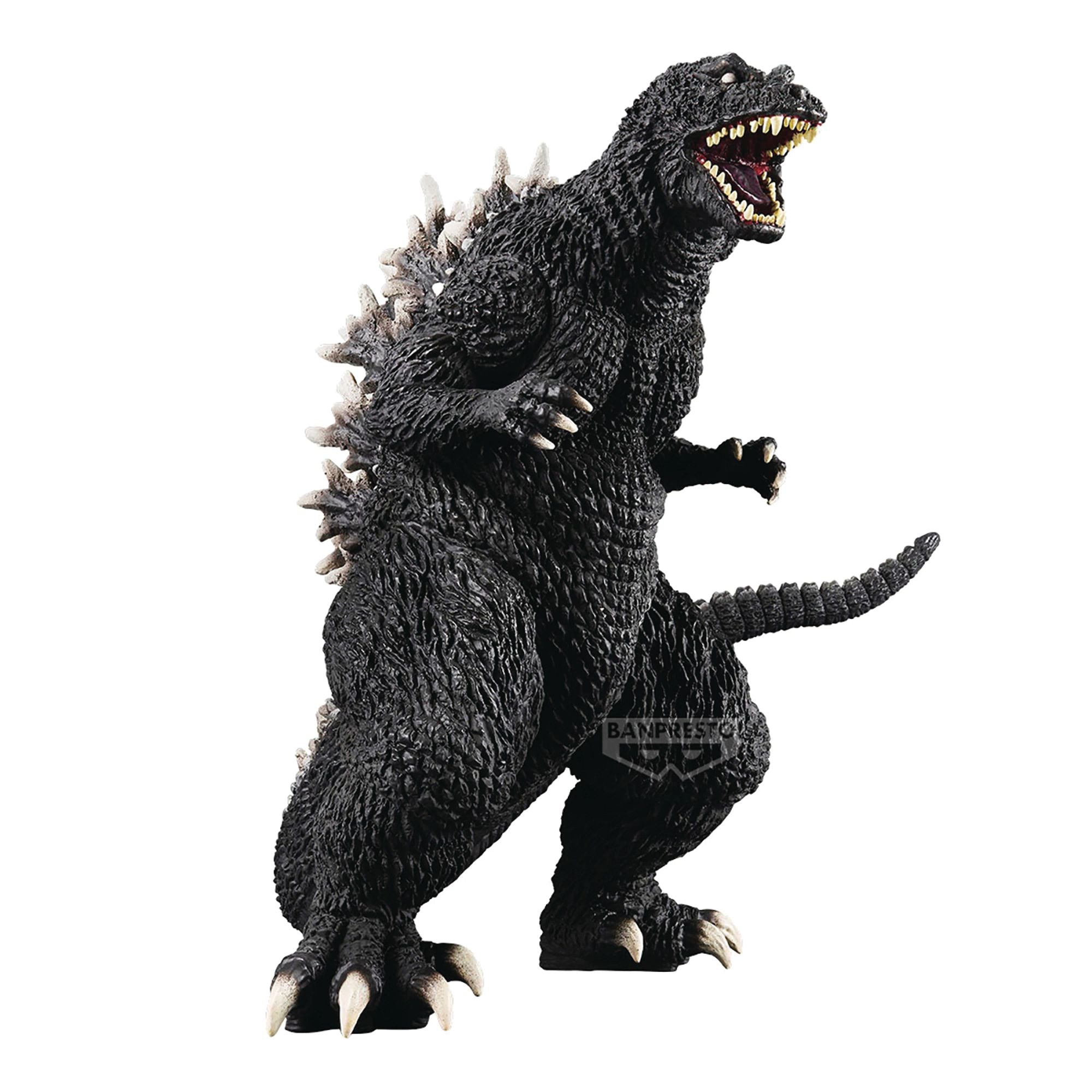 Banpresto Toho Monster Roar Attack Godzilla 2001 statua 13 cm
