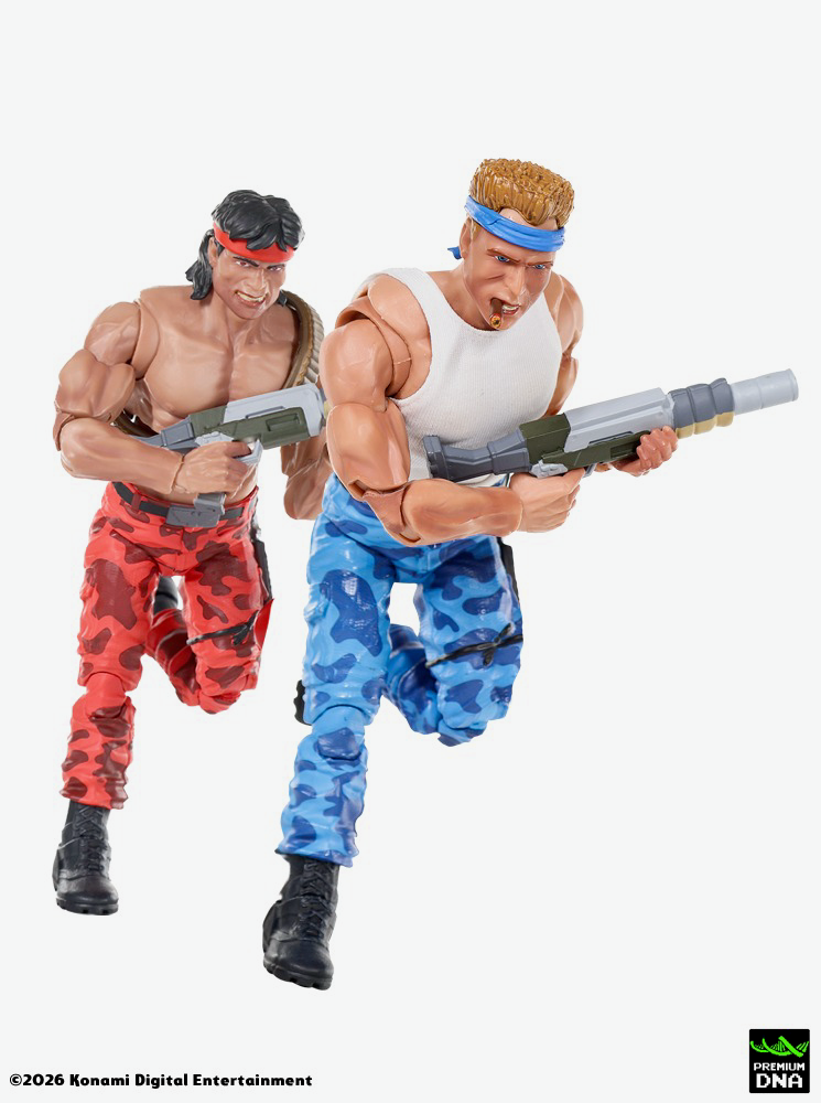 Premium DNA Contra Bill Rizer Lance Bean action figure 1/12 bundle