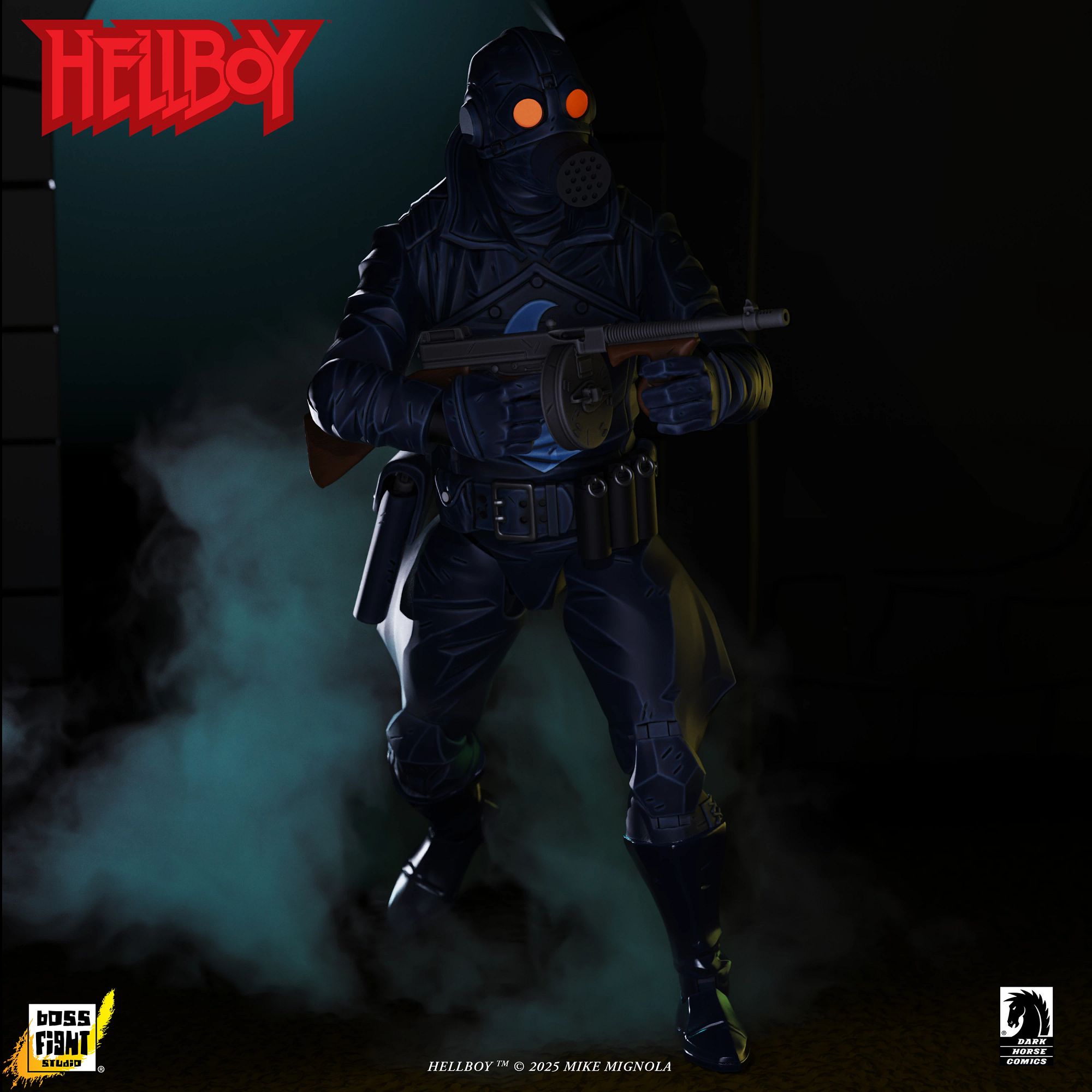 Boss Fight Studio Hellboy Lobster Johnson action figure