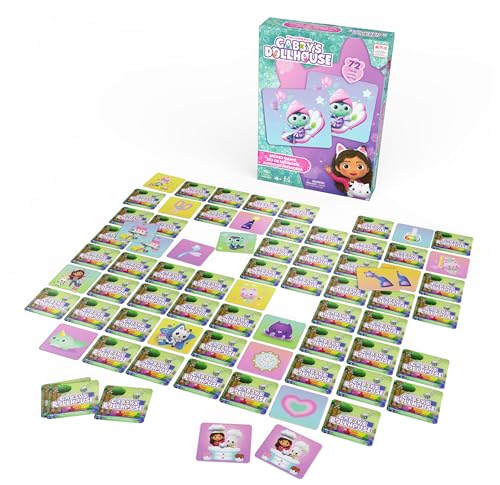 Spin Master Gabby Casa Bambole memory 72 carte gioco 4+ anni