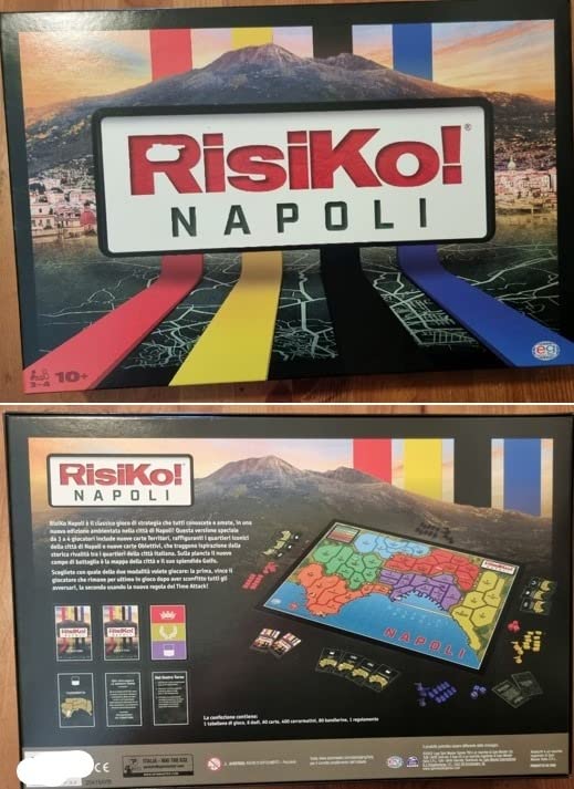 Spin Master RisiKo! Napoli Gioco da Tavolo Strategia 3-4 Giocatori
