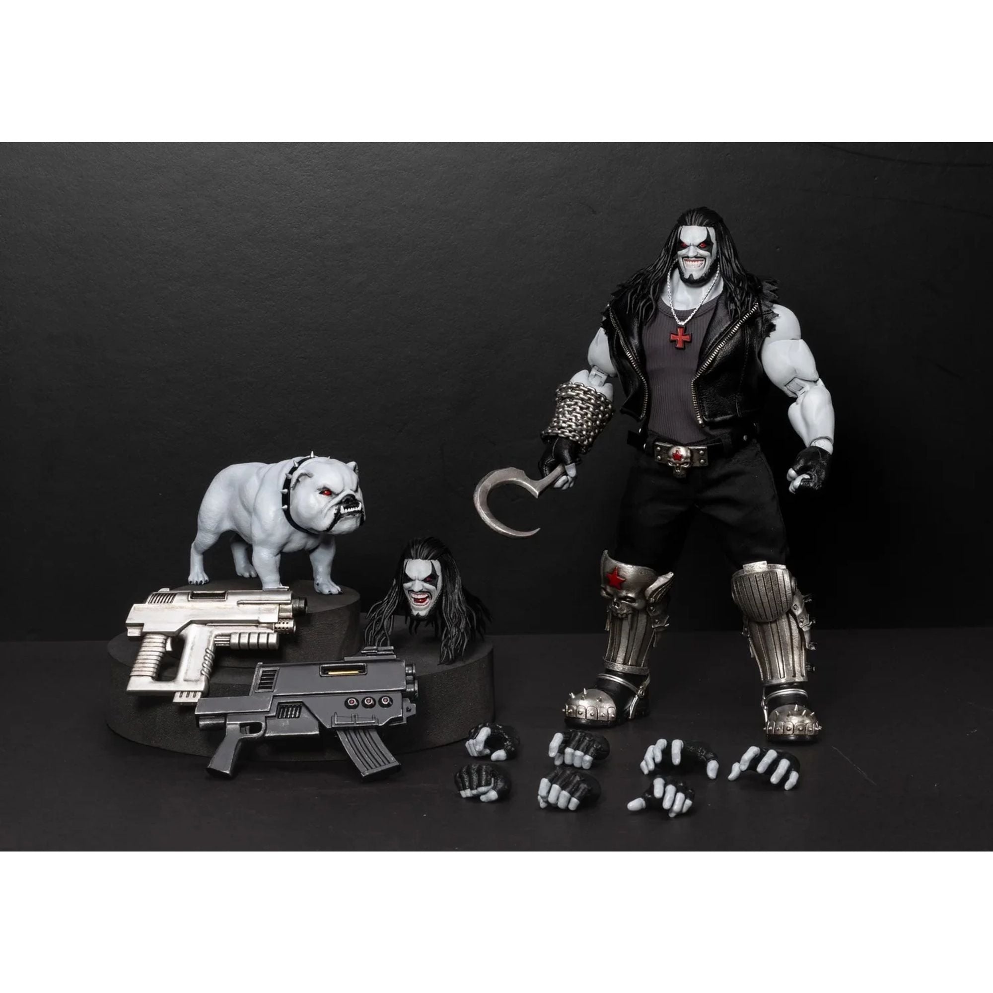 Beast Kingdom Lobo Deluxe DAH-137DX action figure DC supereroe
