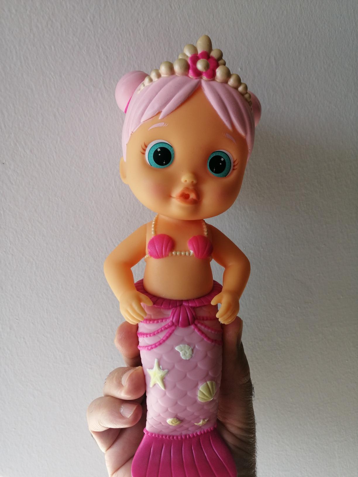 Bloopies Sirenetta Sweety Bambola Bagnetto Coda Cambia Colore