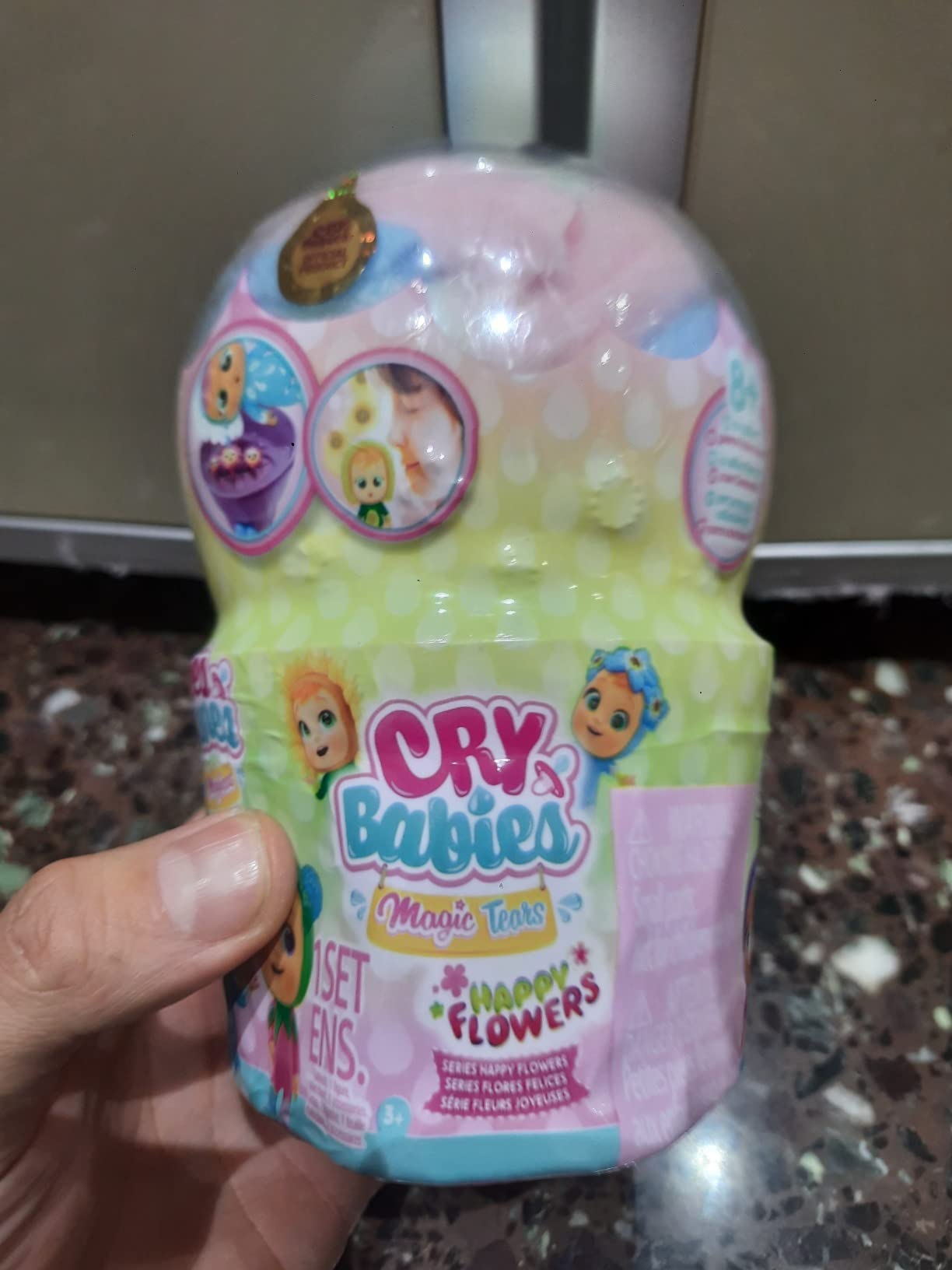 IMC Cry Babies Magic Tears Happy Flowers Mini Bambola Sorpresa