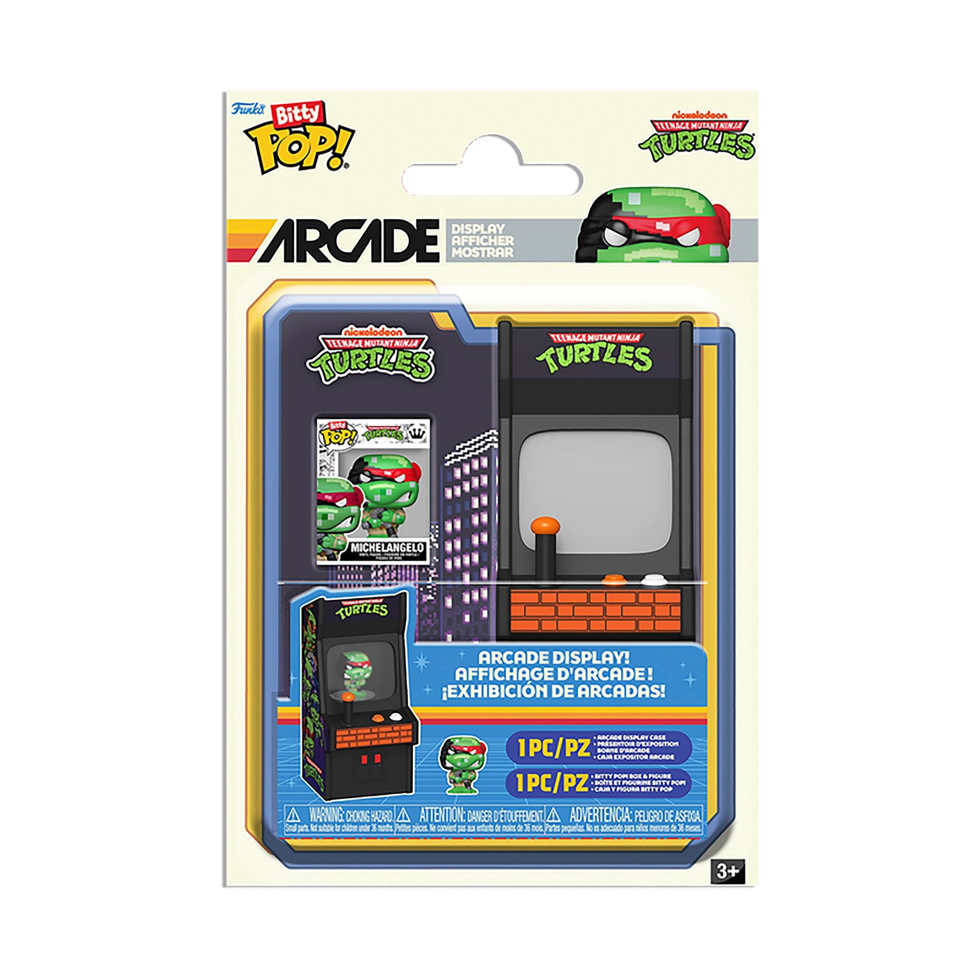 Funko TMNT Bitty Arcade mini figure vinile Tartarughe Ninja