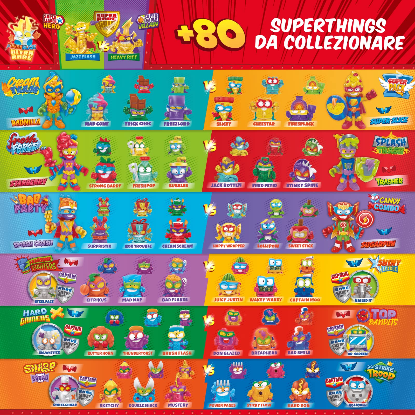 SuperThings Kazoom Kids Blister 4 personaggi capitano argentato con slider