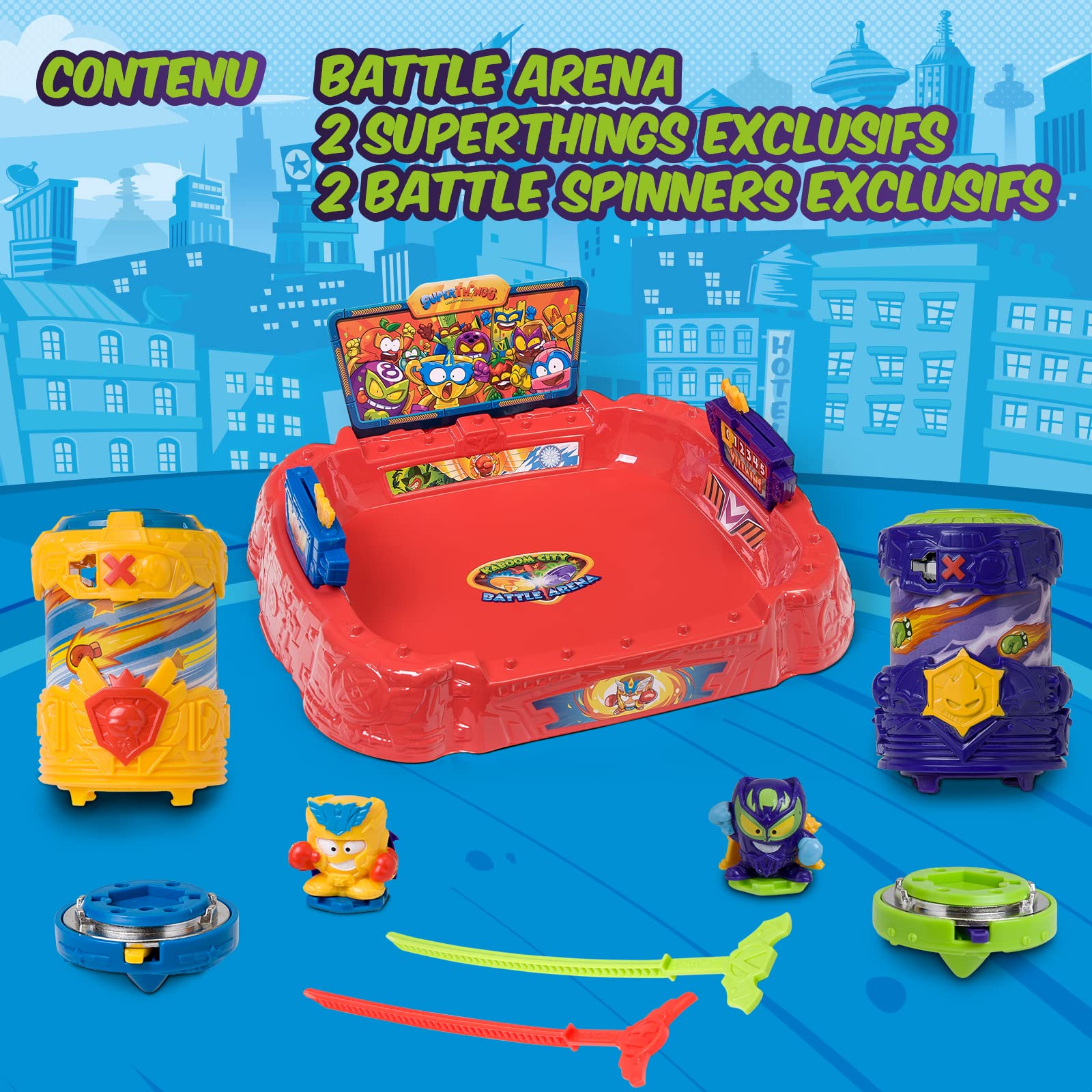 Superthings Battle Arena playset arena 2 spinner esclusivi
