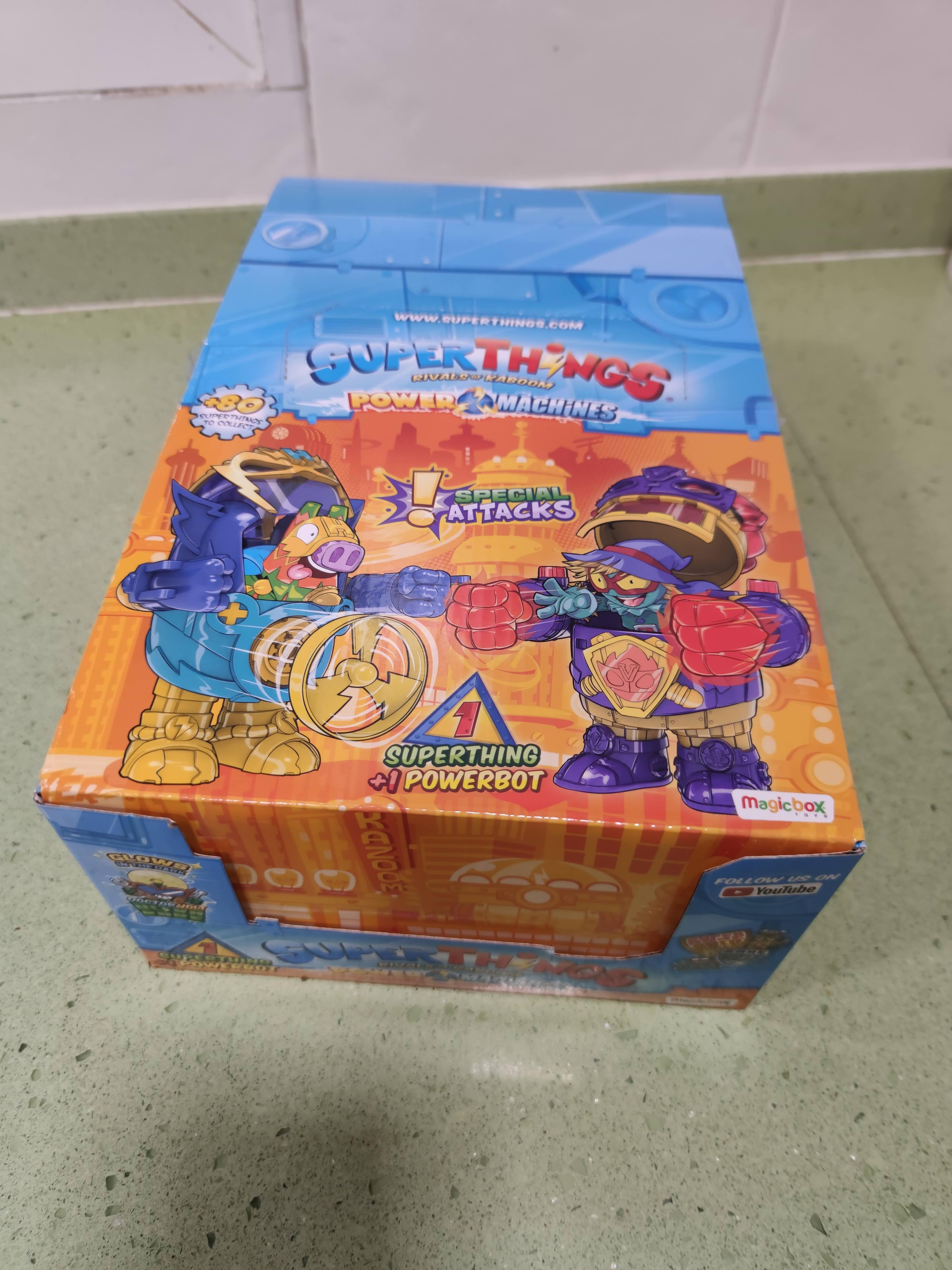 SUPERTHINGS Power Machines PowerBot robot collezione SuperThing