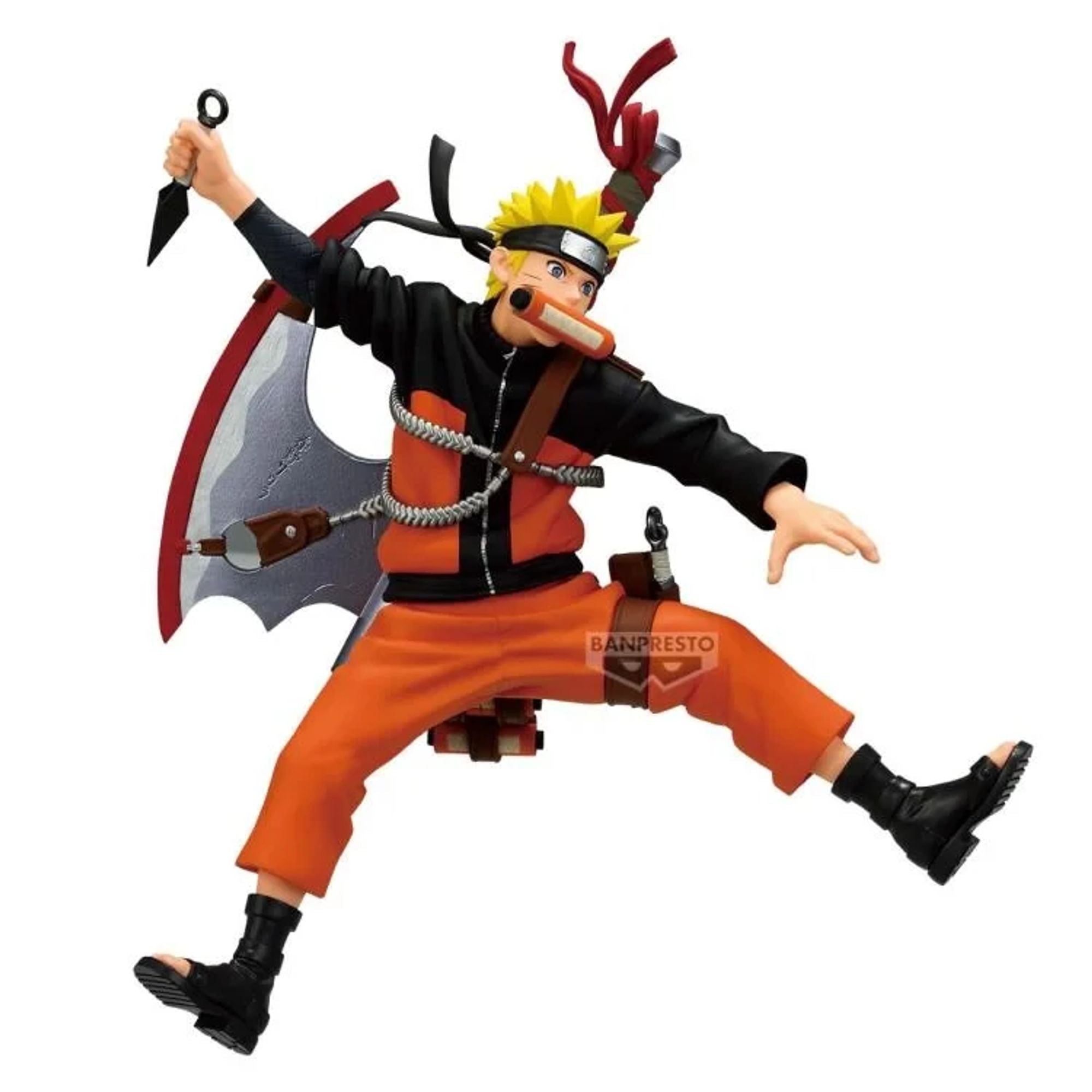 Banpresto Naruto Vibration Stars statua Naruto Uzumaki 20 cm