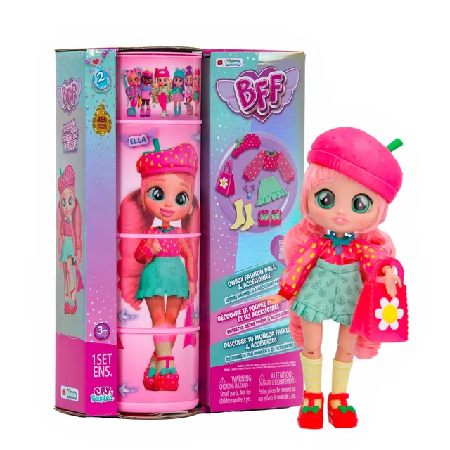 BFF by Cry Babies S2 Ella fashion doll 20 cm 9 accessori