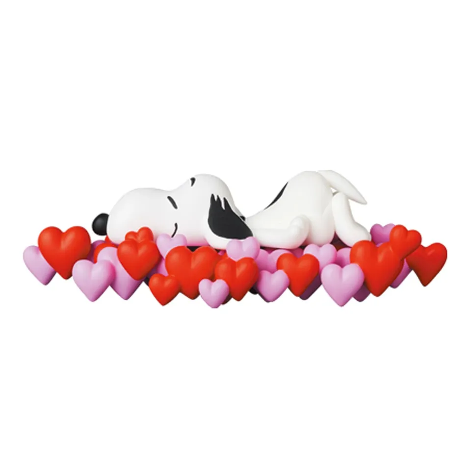 Medicom UDF Snoopy Full of Heart mini figure vinile 6 cm