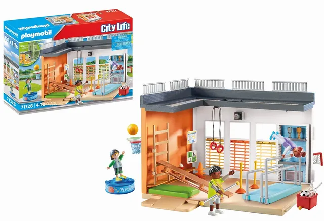 Playmobil City Life 71328 Palestra Attrezzata 72 Pezzi