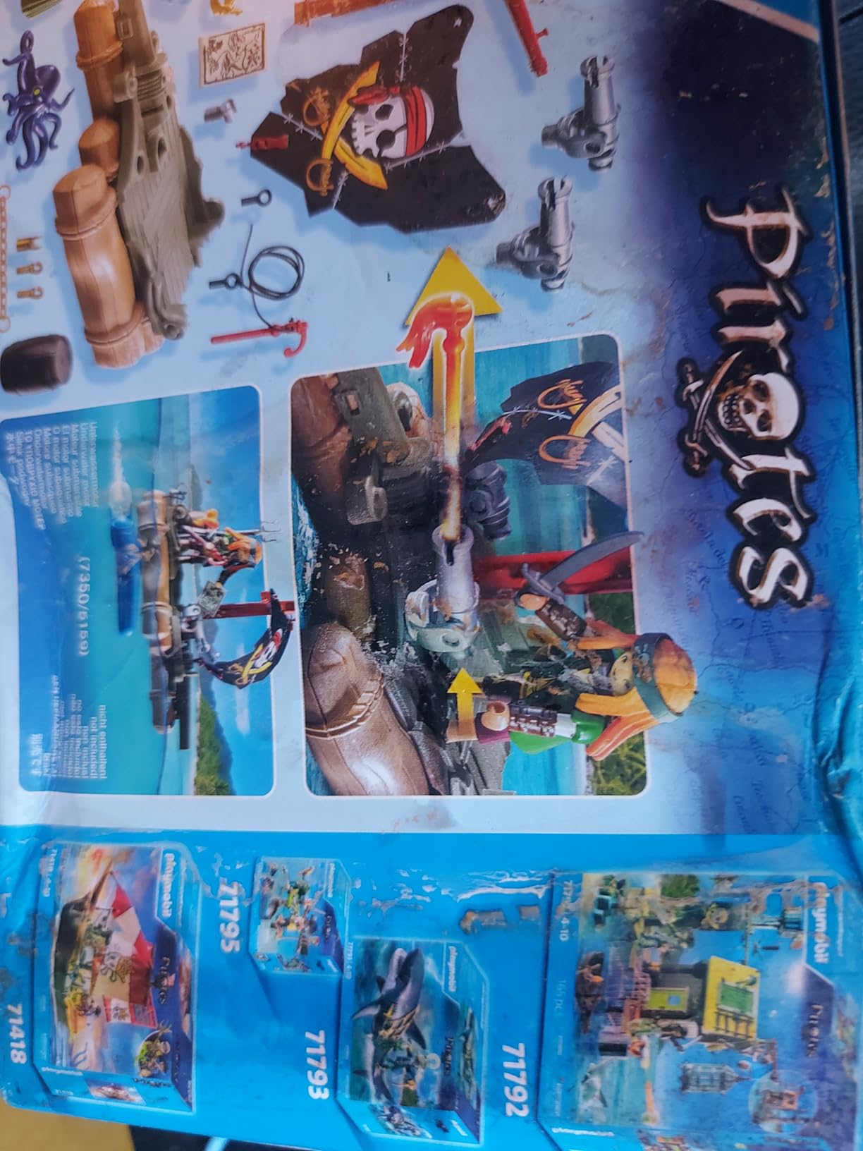 Playmobil Pirates 71794 zattera dei pirati playset con pirata
