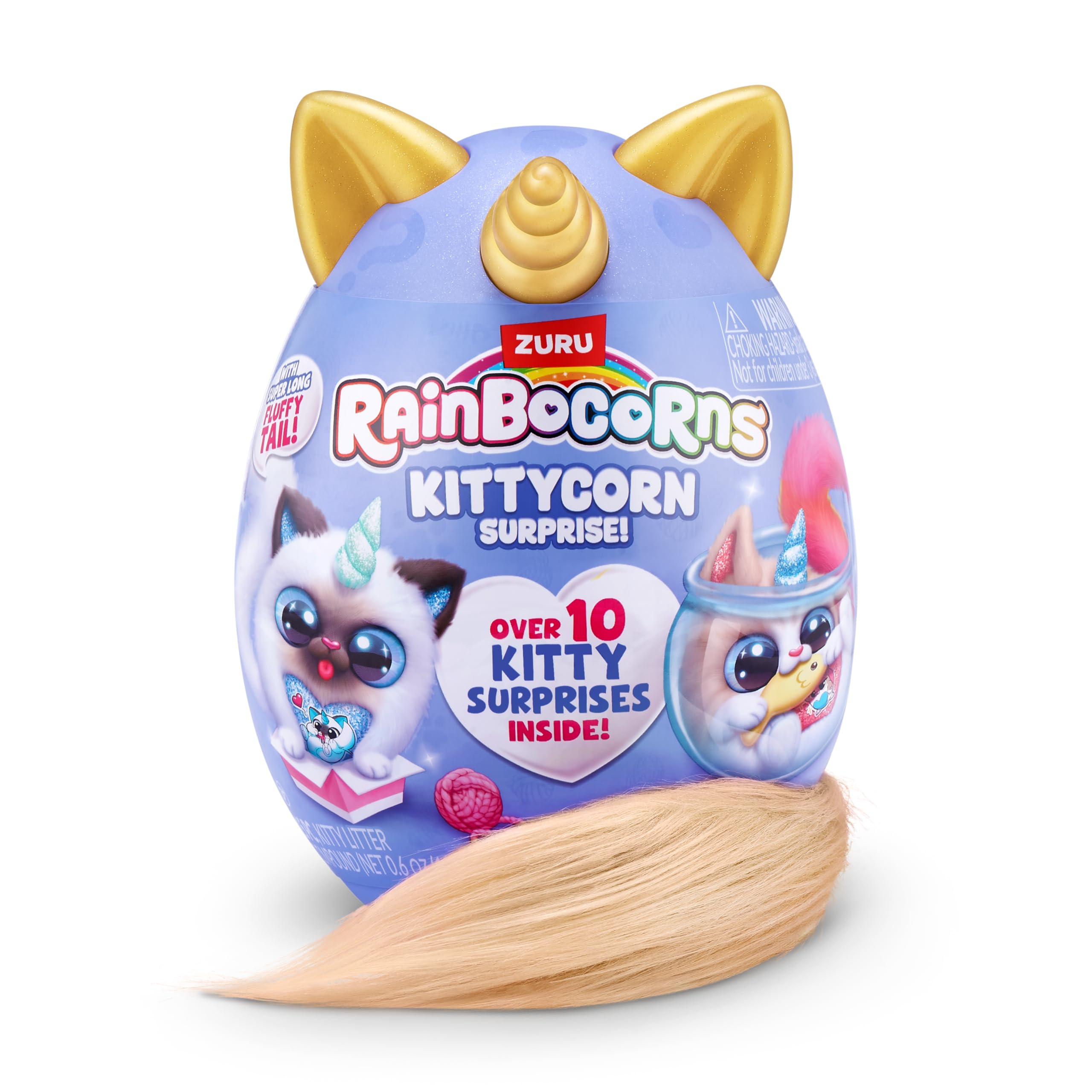 Rainbocorns Kittycorn Surprise Persian Lily peluche 21,5 cm