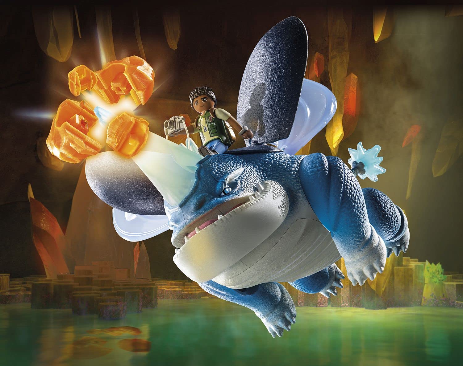 Playmobil 71082 Plowhorn D’Angelo drago 17 pezzi