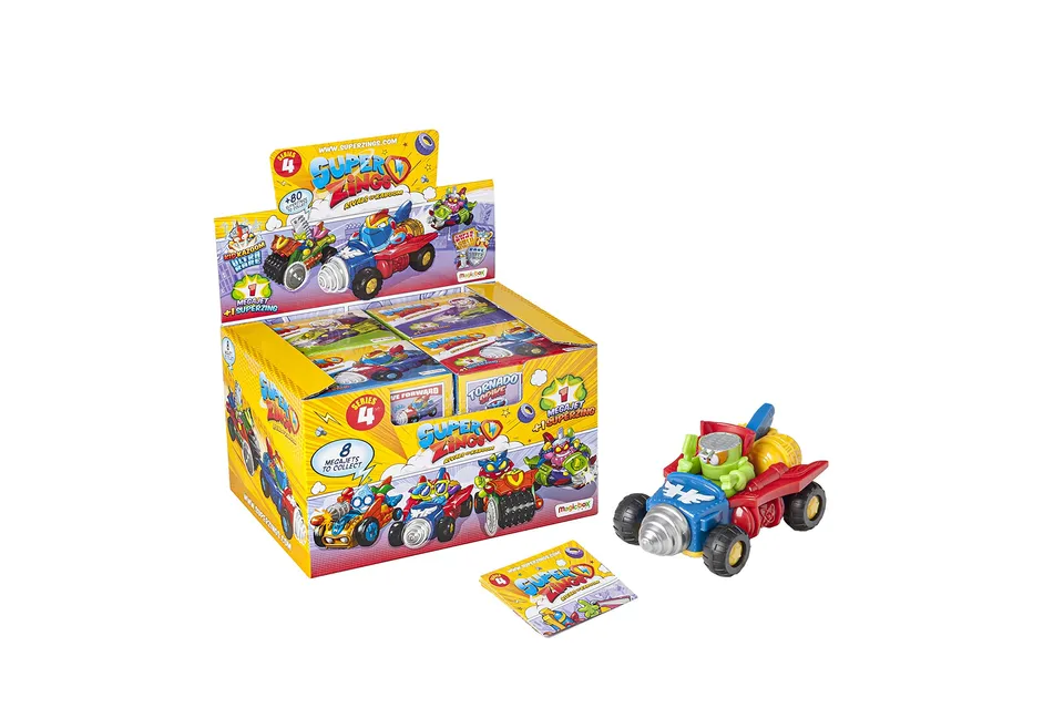 Superthings Serie 4 MegaJet veicoli 8 pack con figure