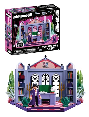 Playmobil Monster High 72143 ufficio Bloodgood 5 anni