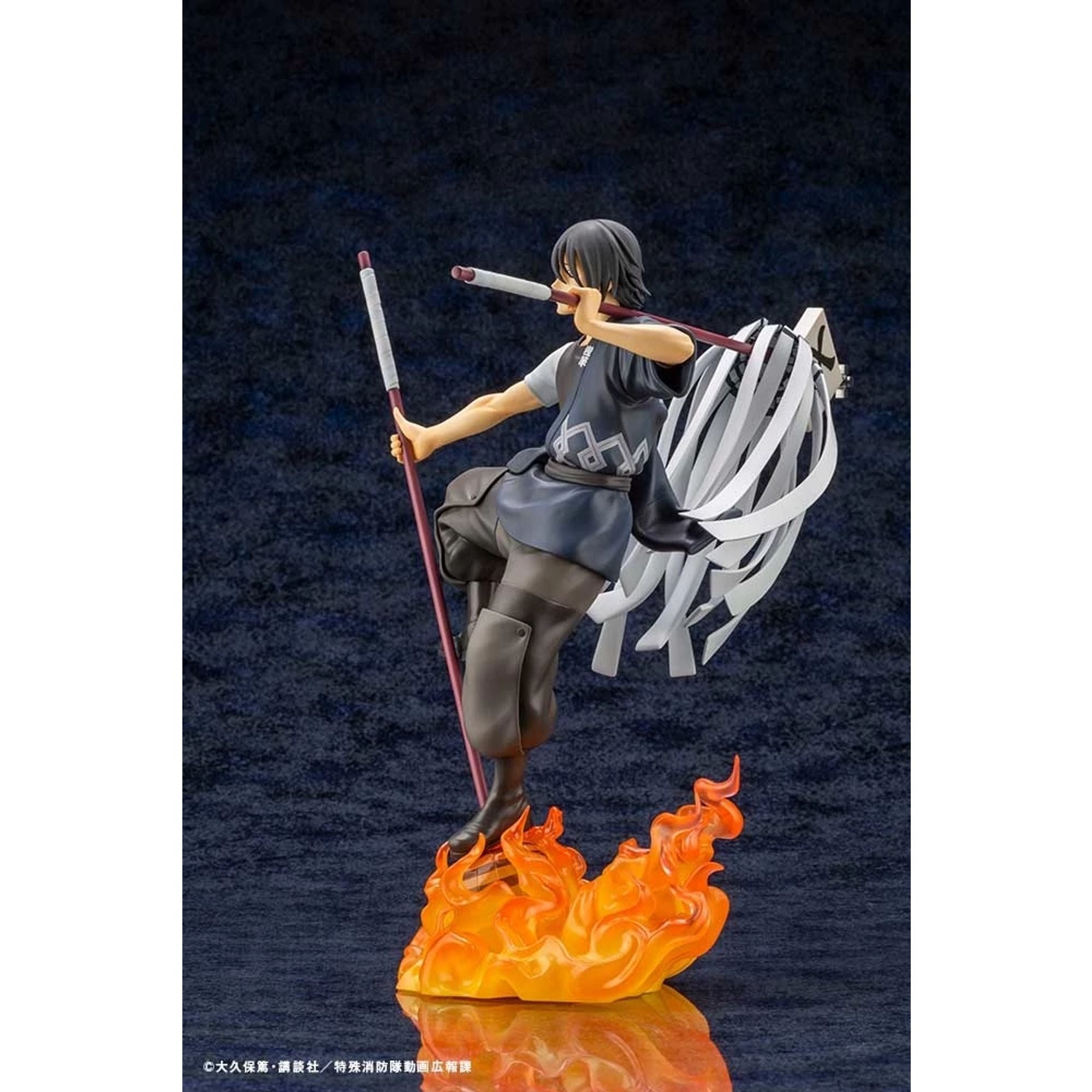 Kotobukiya ARTFX J Shinmon Benimaru statua Fire Force