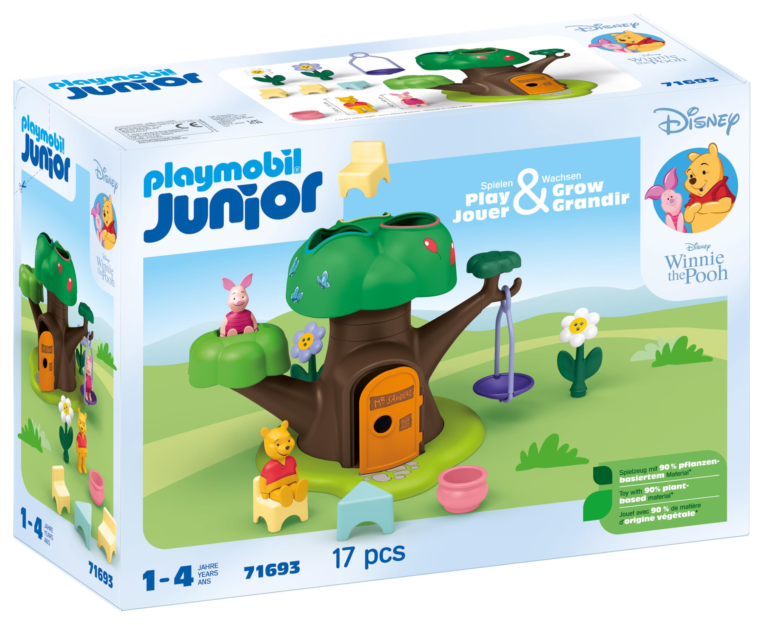 PLAYMOBIL Junior Disney 71693 Casa Albero Winnie Pooh Playset
