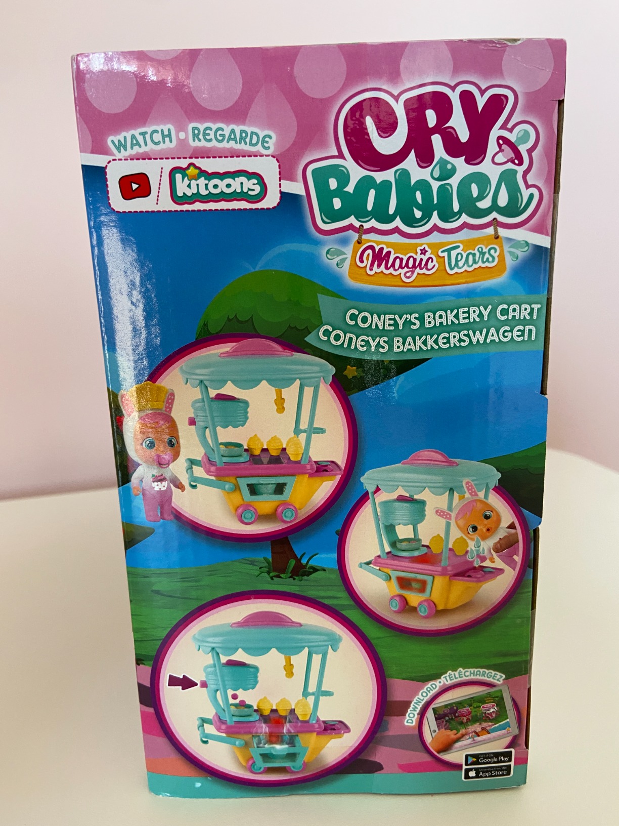 Cry Babies Magic Tears Coney carretto dolci luce vapore