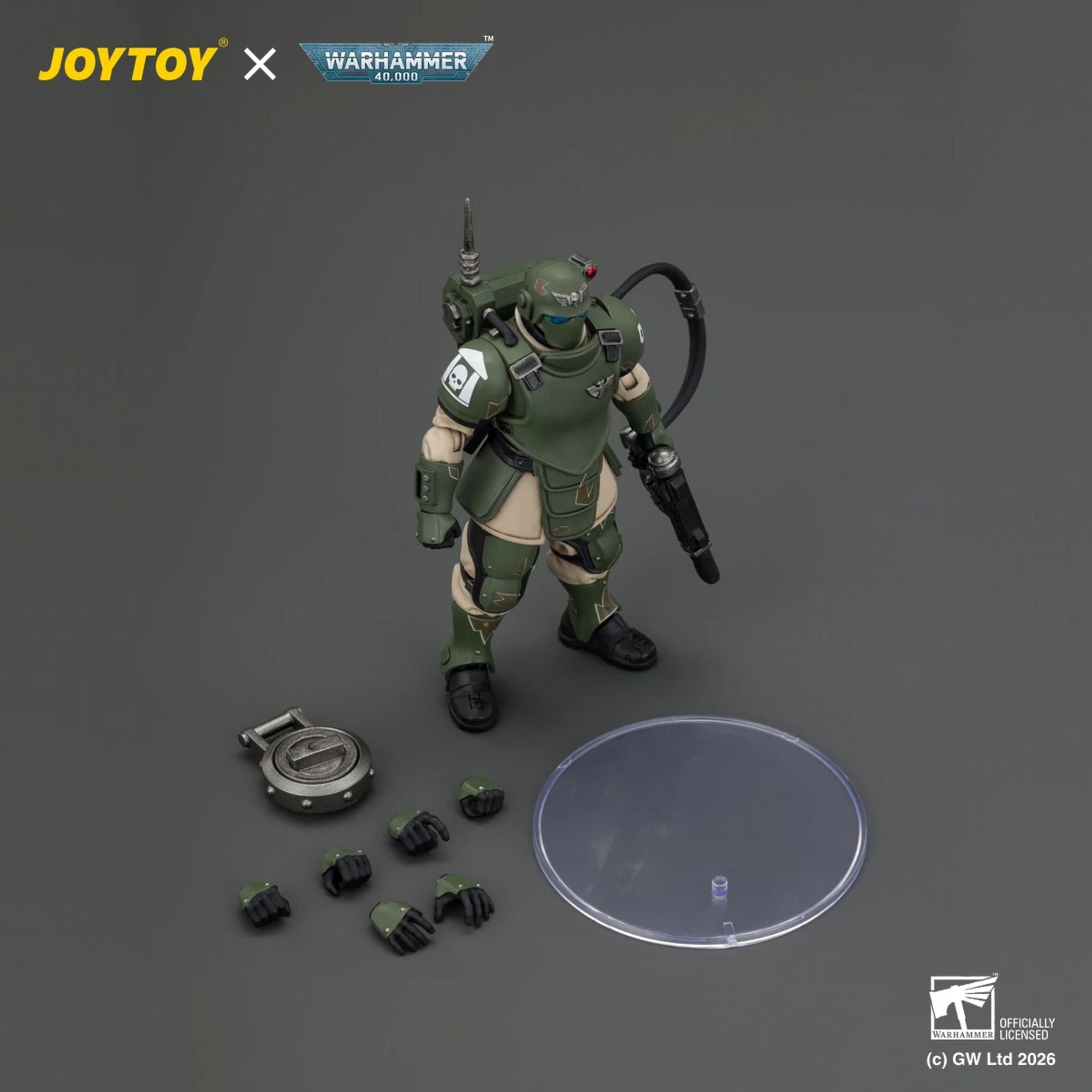JoyToy Astra Militarum Kasrkin 6 action figure Warhammer