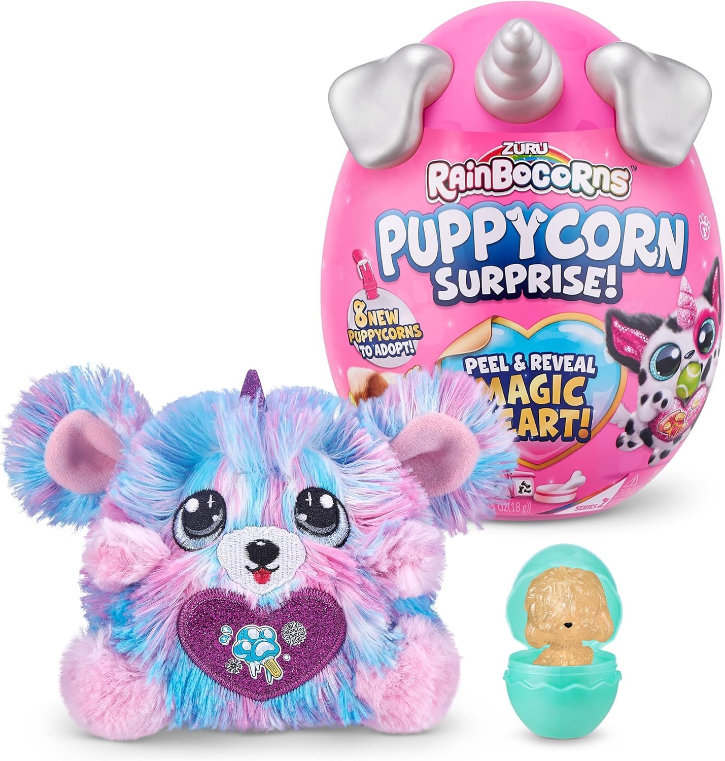 Rainbocorns Puppycorn Surprise Serie 2 peluche cucciolo