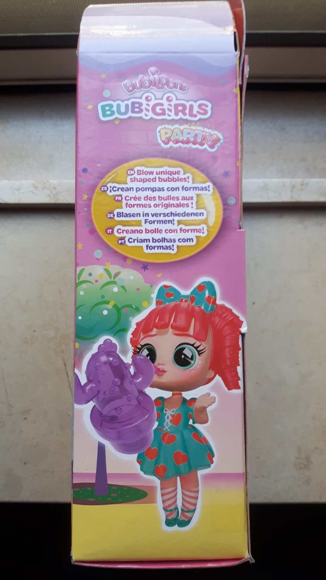 Bubiloons Bubigirls Susie bambola gonfia palloncini 12 accessori