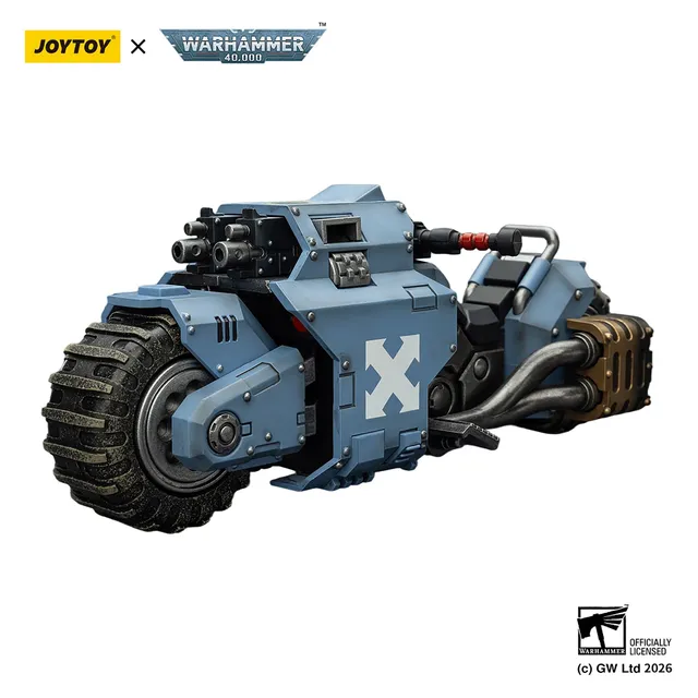 JoyToy Warhammer 40K Space Wolves Raider moto giocattolo