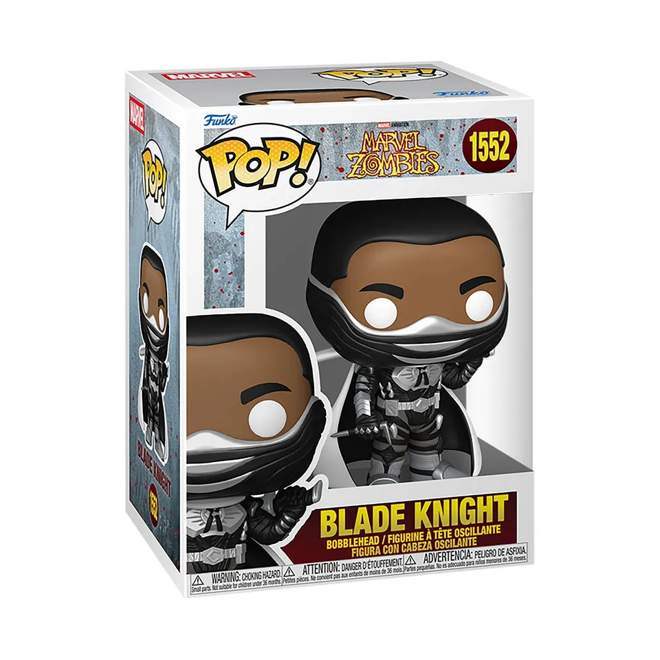 Funko Pop Marvel Zombies Blade Knight vinile 15 cm