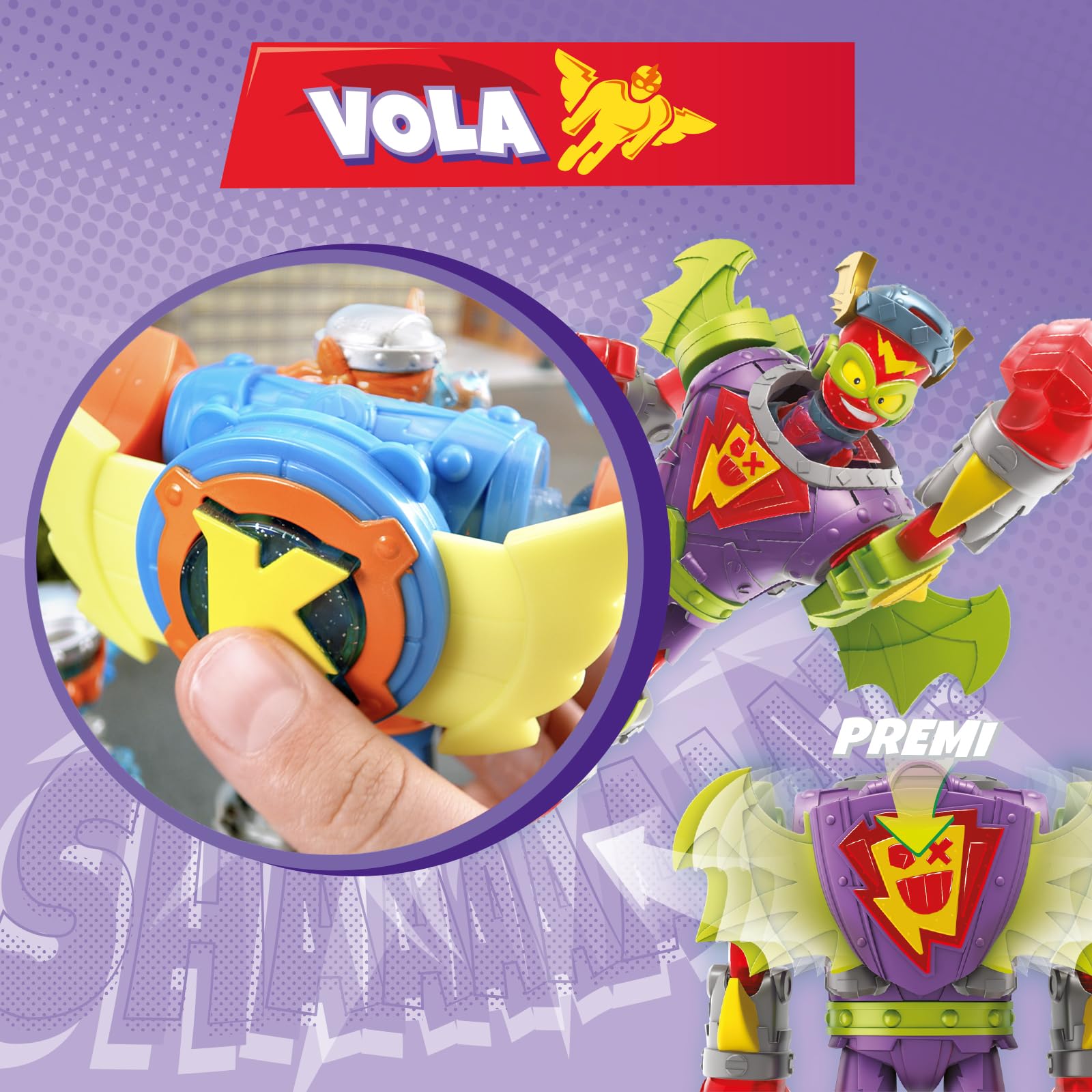 Superthings Superbot Fury Storm robot Kazoom Kid eroe
